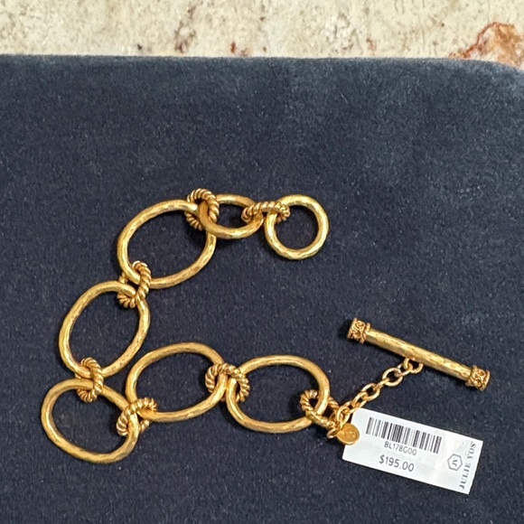 Julie Vos "Monaco" Gold Link Bracelet - Picture 1 of 1